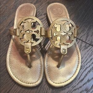 Tory Burch Gold Sandals